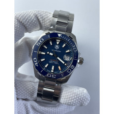 (준비완료/특급배송)NO.2303/신공장 태그호이어 칼리버5 아쿠아레이서 300M 블루 41MM