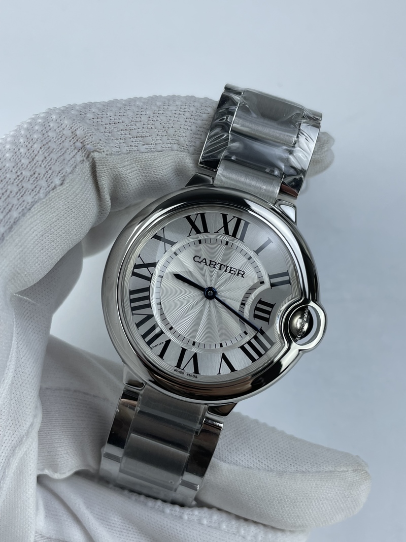 (준비완료/특급배송)NO.2415/V6공장 V7 발롱블루 36MM 쿼츠