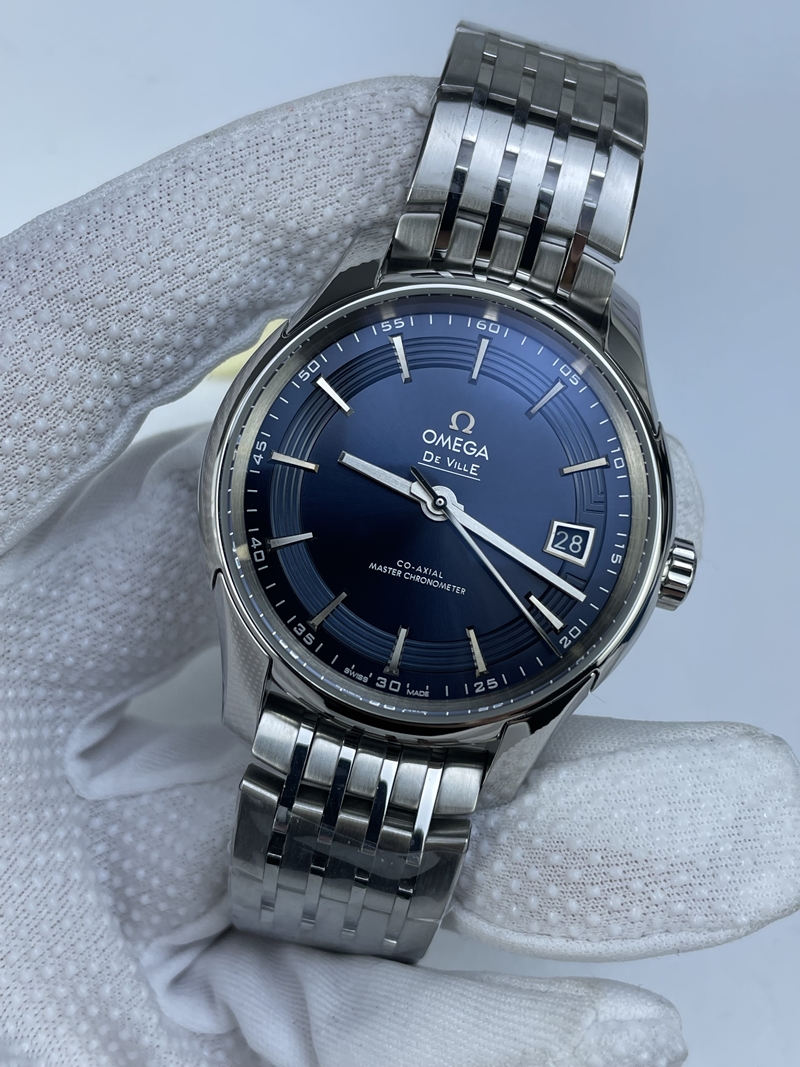 (준비완료/특급배송 )NO.2581/VS공장 오메가 드빌 아워비전 41MM 스틸