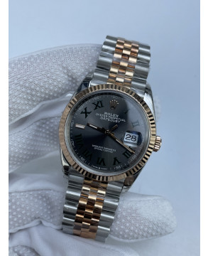 (준비완료/특급배송)NO.2646/VS공장 로렉스 데이저스트 36미리 윔블던 콤비 쥬빌레