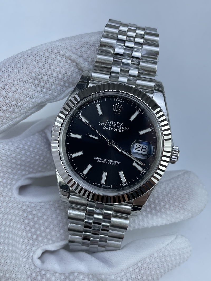 (준비완료/특급배송)NO.2980/ VS공장 롤렉스 데이저스트 41미리 블랙 바인덱스 쥬빌레 플루티드