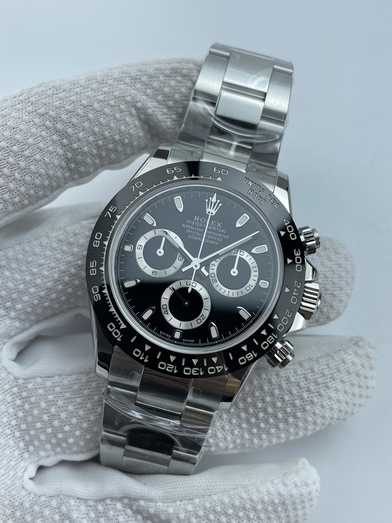 (준비완료/특급배송)NO.3481/초특급 갓성비 데이토나 스틸 세라믹베젤 블랙