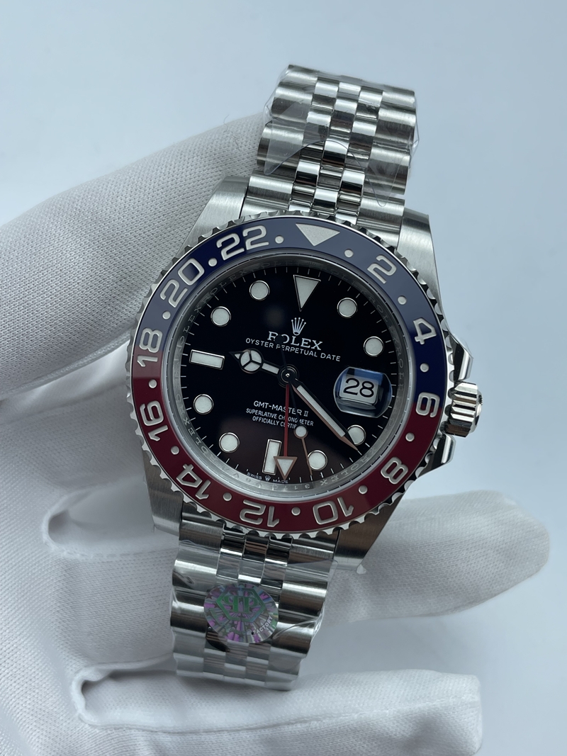 (준비완료/특급배송)NO.3516/롤렉스 펩시 지엠티마스터2 126710BLRO QP공장