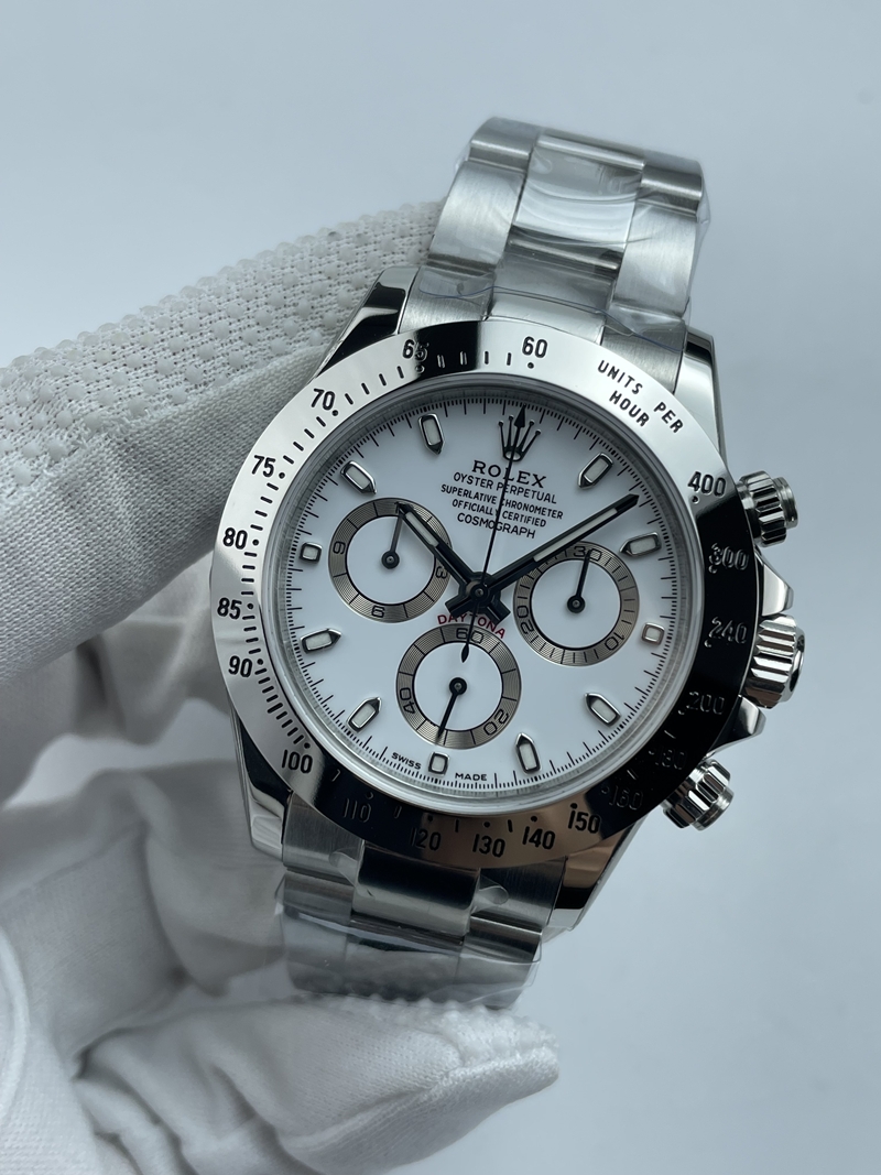 (준비완료/특급배송)NO.3574/초특급 갓성비 데이토나 스틸 화이트